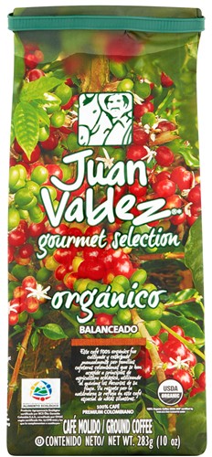 Juan Valdez Ground  Coffee 100% Organic 10 oz